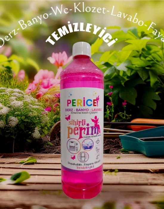 Perice Pembe Güç Kireç Çözücü Derz Banyo Wc Temizleyici
