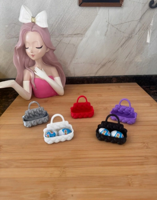 Km Group Mini Çanta Model Şekerlik Lokumluk 6 cm