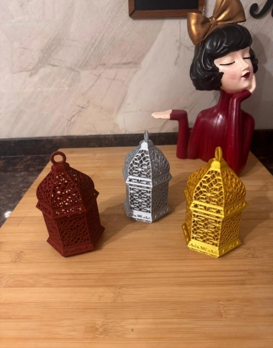 Km Group Fener Kandil Geleneksel Motifli