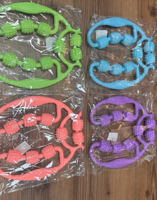 Kas Gevşetici Masaj Aletı Selulit 9 Tekerlı Bacak Masaj Aleti