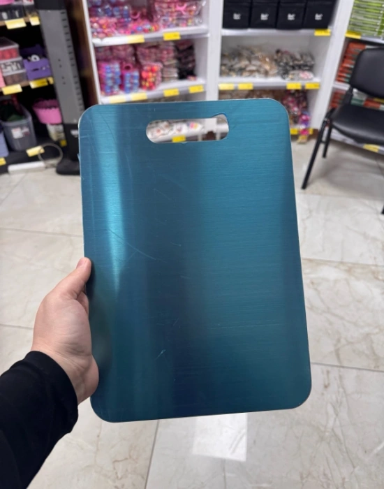 B. Büyük Boy Paslanmaz Çelik Kesim Panosu 23 x 34 Cm