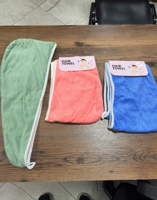 B. Büyük Boy Havlu Duş Saç Bone