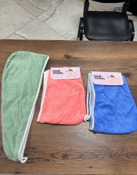 B. Büyük Boy Havlu Duş Saç Bone