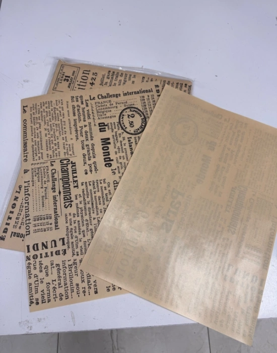 B. Desenli Sunum Kağıdı 50 Adet