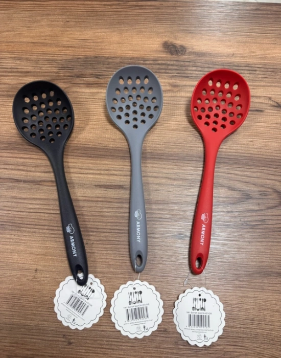 Armony Siyah Silikon Kevgir