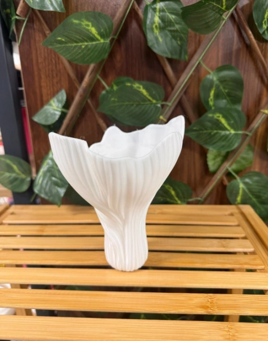 Km Group Buket Model Vazo 3D 16 X 4 Cm Ağız çap 14 cm