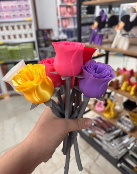 Km Group Yapay Gül Baskı Renkli Adet