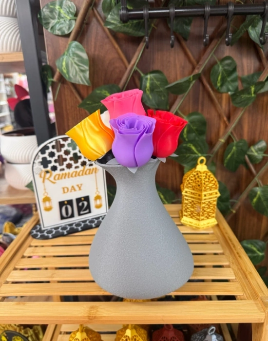 Km Group Yapay Gül Baskı Renkli Adet