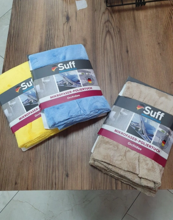 Suff Orkide Düz Model Mikrofiber Bez 70 x 50