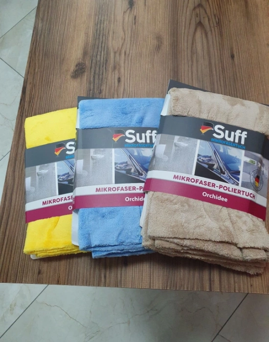 Suff Orkide Düz Model Mikrofiber Bez 70 x 50
