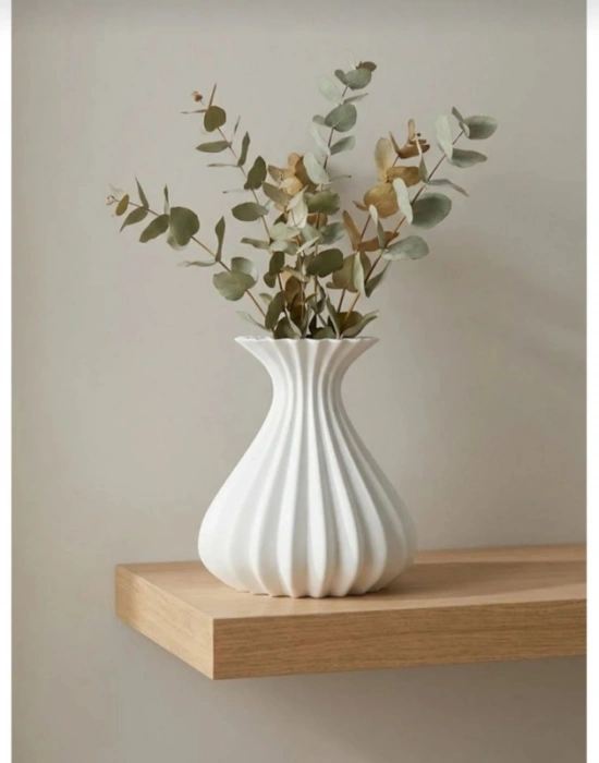 Km Group Modern Estetik Dekoratif Bohem Vazo 15 CM