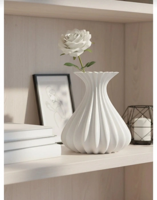 Km Group Modern Estetik Dekoratif Bohem Vazo 15 CM