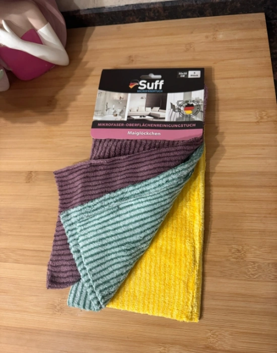 Suff 3Lü Müge Maiglöckchen Bez Tırtıklı Model 32 x 32 CM