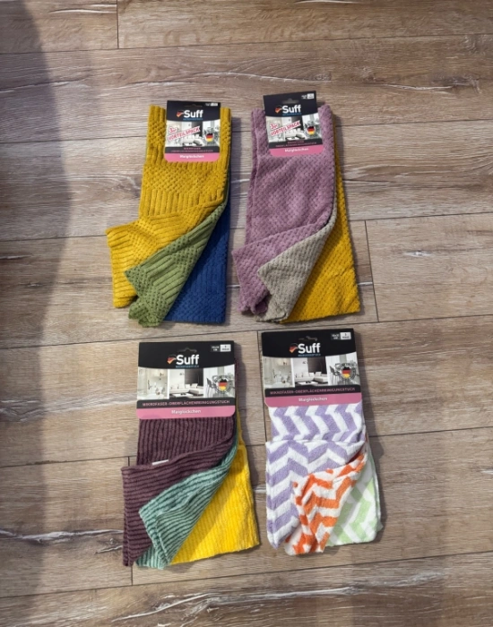 Suff 3Lü Müge Maiglöckchen Bez Tırtıklı Model 32 x 32 CM