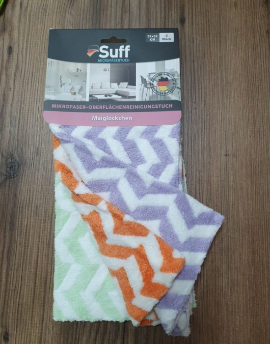 Suff 3Lü Müge Maiglöckchen Bez Zikzak Model 32 x 32 CM