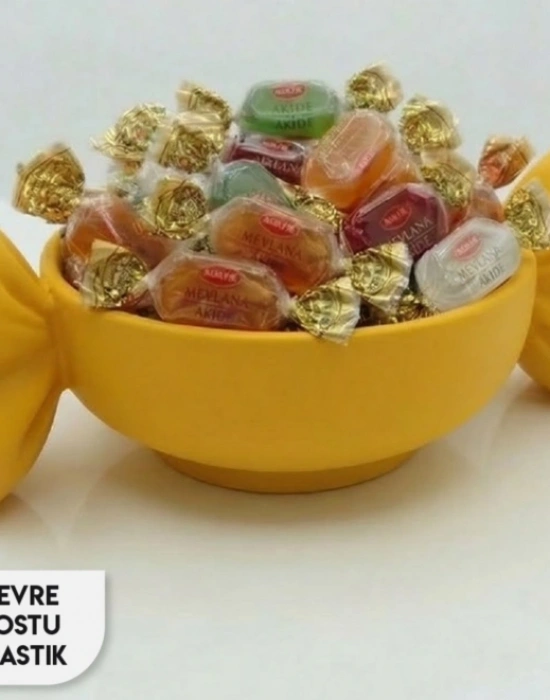 Şeker Formunda Bayram Şekerliği 3d Kase Bowl