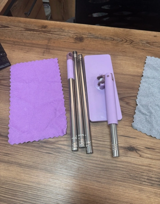 B. Kıskaçlı Mop Tembel Mop Otomatık Jumbo Tak Çıkar Mop