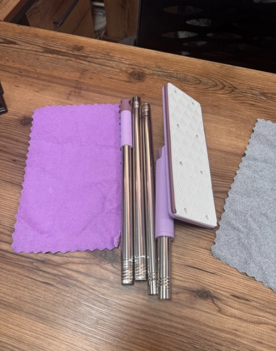 B. Kıskaçlı Mop Tembel Mop Otomatık Jumbo Tak Çıkar Mop