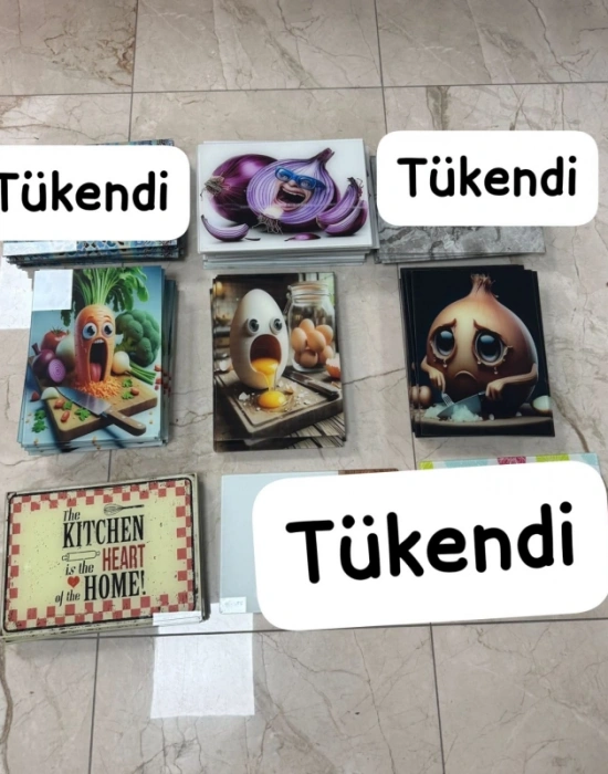 Kesim Panosu Cam Yumurta