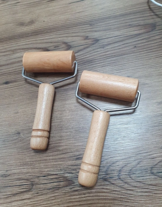 Ahşap Saplı Lüks Model Hamur Rulo Hamur Açma Rulosu