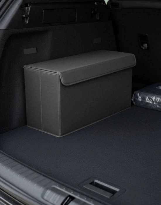 P. Araba Bagaj Çantası Oto Bagaj Organizer Kapaklı Cırtlı Düzenleyici 50 x 25 x 15 CM