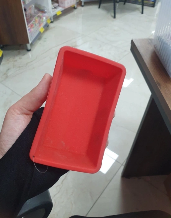 Mini Dikdörtgen Silikın Kek Kalıbı