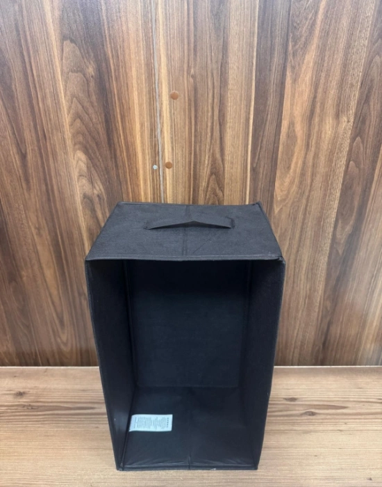 P. SİYAH Tela Dolap İçi Düzenleyici Kutu Organızer ( 1 ADET) 45x25x20 CM