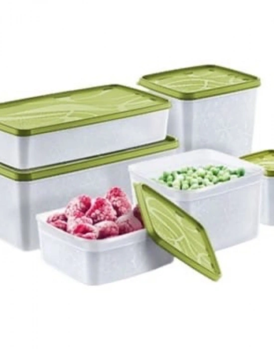 FR GO 0.65 L Derin Dondurucu Saklama Kabı Buzluk Kabı No Frost 14 X 12.5 X 6 CM