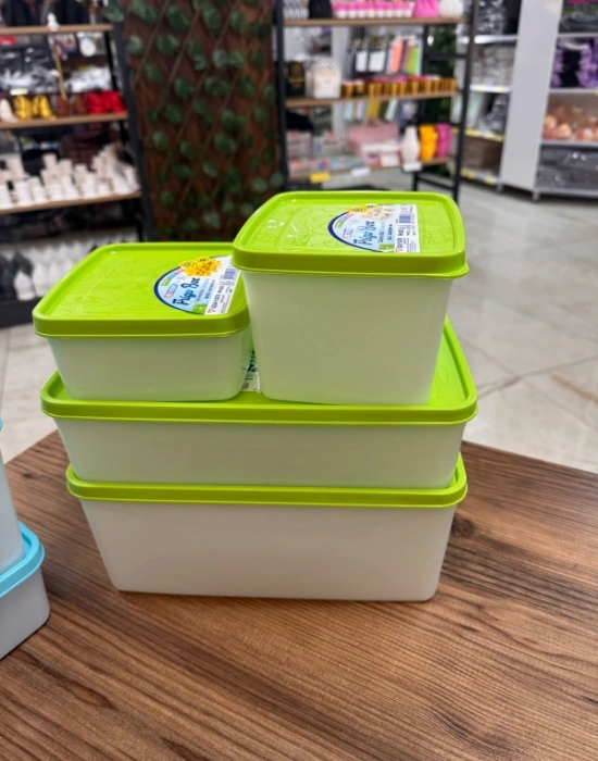 FR GO 0.65 L Derin Dondurucu Saklama Kabı Buzluk Kabı No Frost 14 X 12.5 X 6 CM