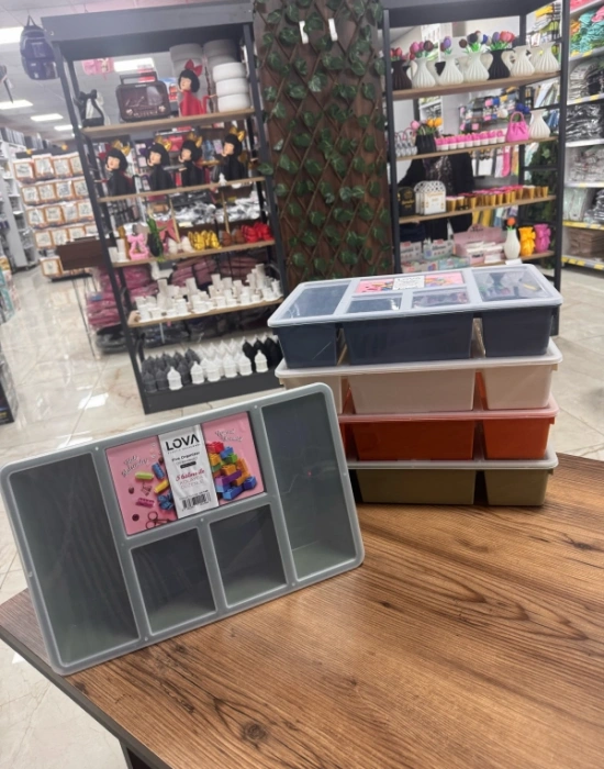 LV. 5 Bölmeli Organizer 38 x 24 x 7.5 cm LV146