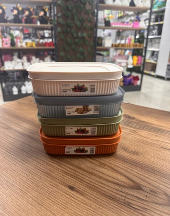 LV. SHELL RENKLİ 600 ML Saklama Kabı Adet