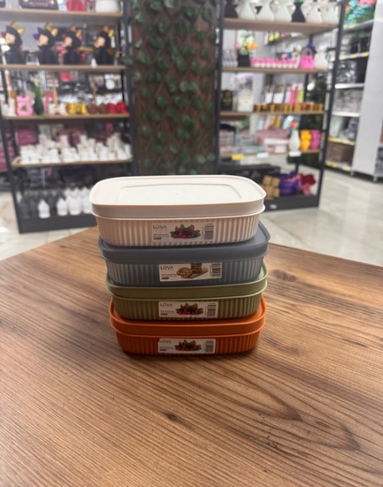 LV. SHELL RENKLİ 600 ML Saklama Kabı Adet