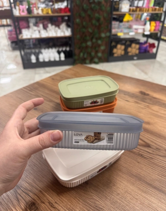 LV. SHELL SİYAH 600 ML Saklama Kabı Adet