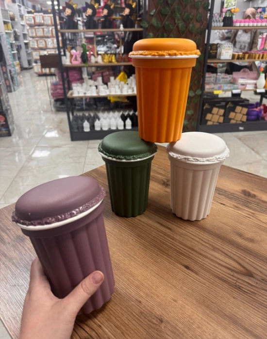 LV. Makaron Uzun Saklama Kutusu Kabı 1200ml 19 x 9 cm