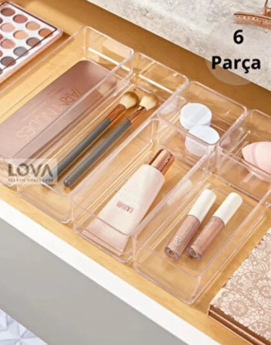 LV. 6Lı Çekmece İçi Organizer Set 6 Parça