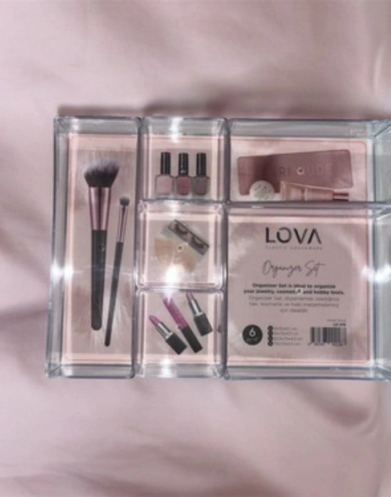 LV. 6Lı Çekmece İçi Organizer Set 6 Parça