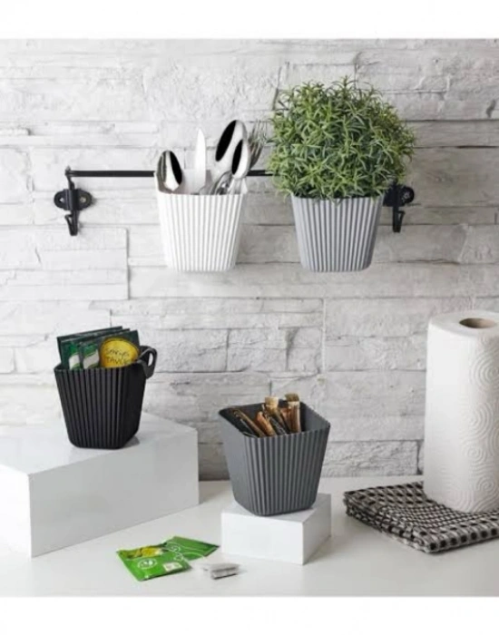 LV. Askılı Organizer Saksı Çiçekli Kaşıklık LV 223