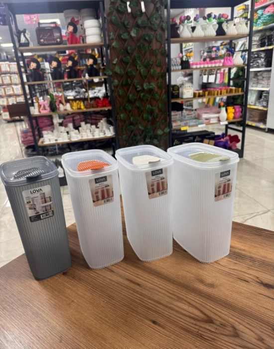 LV. 4 Litre Erzak Kabı 4 Renkli Adet