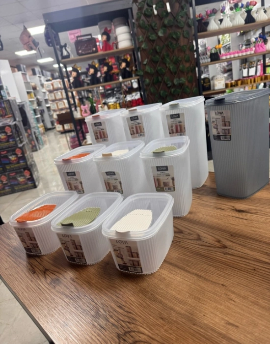 LV. 2,5 Litre Erzak Kabı 3 Renkli Adet