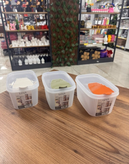 LV. 1.3 Litre Erzak Kabı 3 Renkli Adet