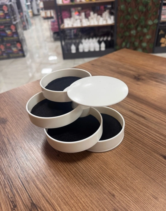 LV. Aksesuar ve Takı Organizer Beyaz 10 x 10 Cm