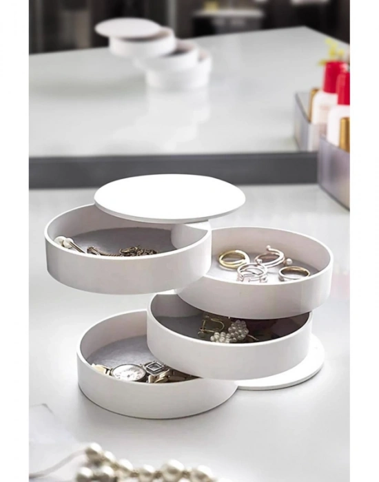 LV. Aksesuar ve Takı Organizer Beyaz 10 x 10 Cm