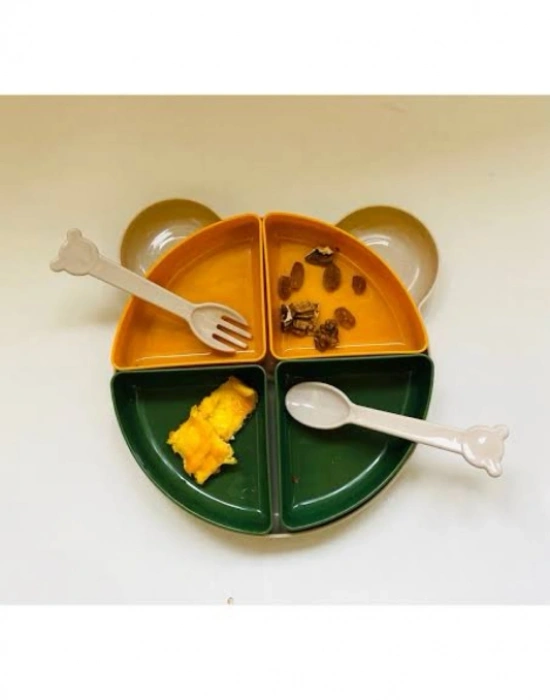 LV. YOGİ Erkek 4 Bölmeli Mama Seti 7 Parça LV 113