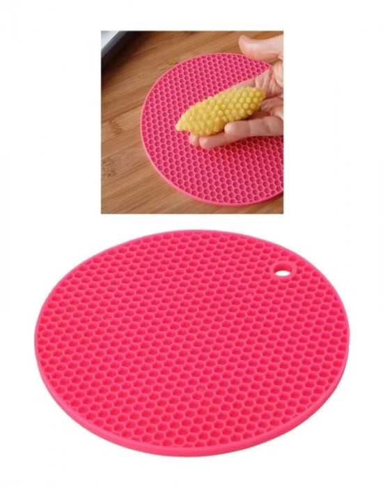 Brns Silikon Yuvarlak Nihale Kalburabastı Kalıbı Renkli