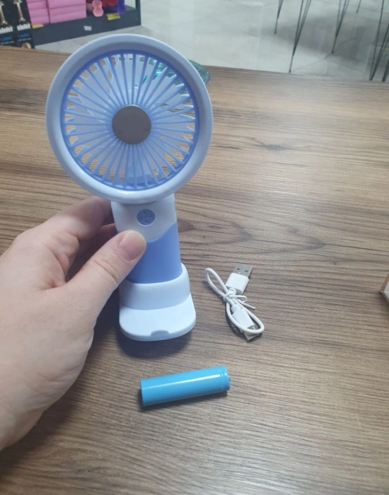 Şarj Edilebilir Pilli El Fanı
