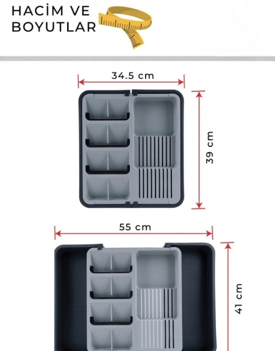 Brns Ordera Çekmece İçi Kaşıklık