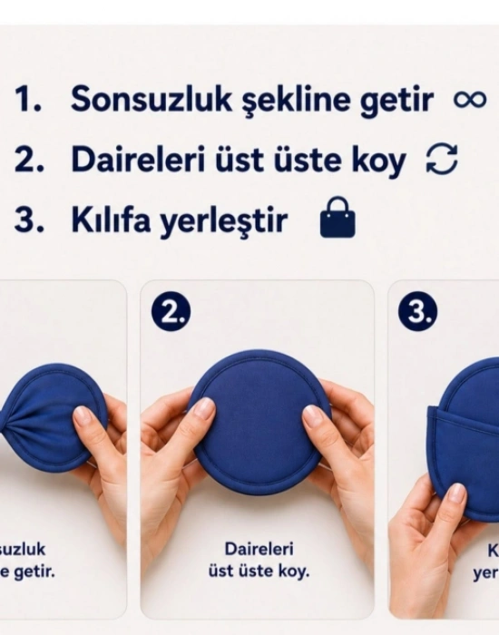 Kore Yelpaze Katlanabilir Kolay Taşınabilir Yuvarlak Mini Yelpaze Çantalı