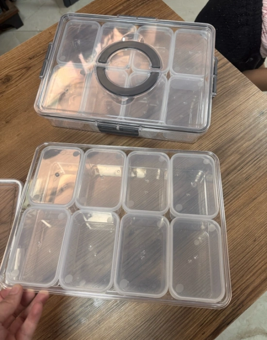 M. Solo 18 Parça Kendinden Kapaklı Saklama Piknik Kabı
