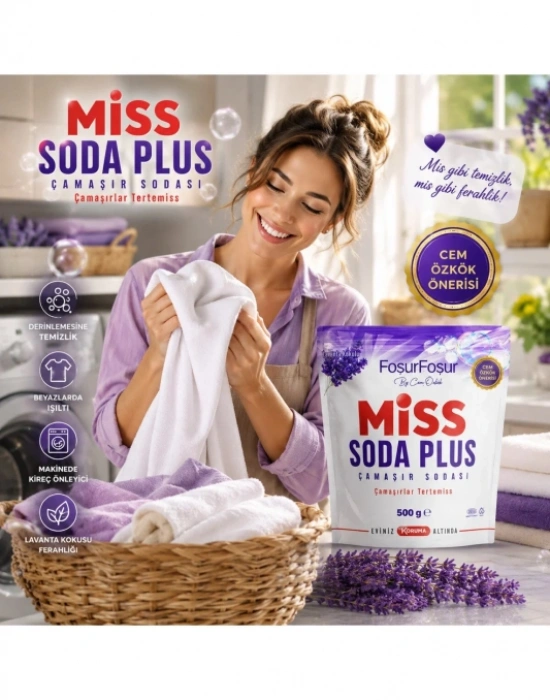 Miss Soda Plus Lavanta Kokulu 500 Gr