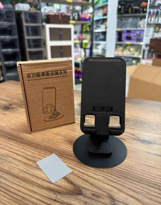 CT. Katlanabilir Telefon Tutucu Stand Yuvarlak Tabanlı